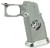 Prime CNC INFINITY Micro Pocket for Marui Hi-Capa 5.1 (Type G) - Silver (PRIME-GRIP-IMF-SV-G)